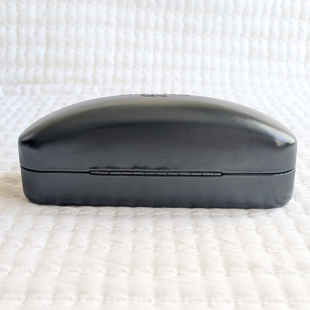 NWT Coach Square Frame Polarized Sunglasses HC8271U L1101 w Original Case Black - Picture 14 of 16